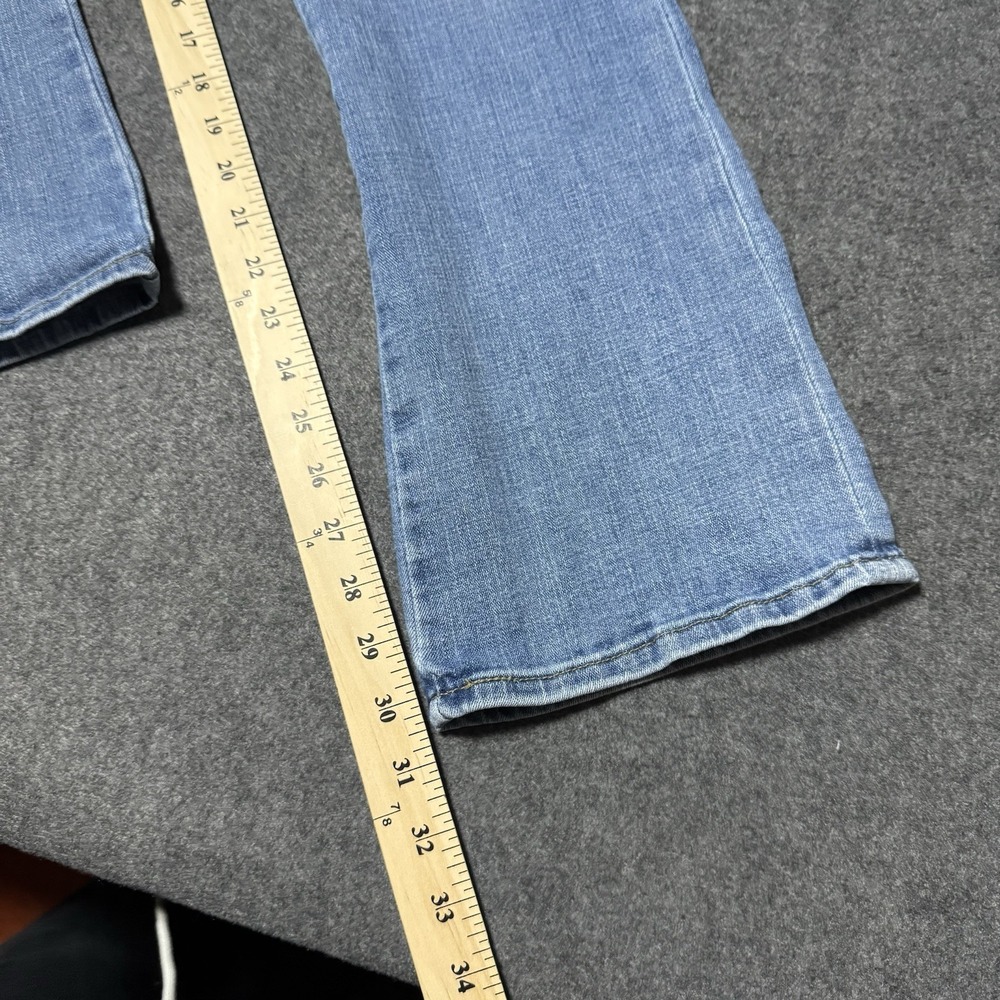 Levi's Womens Classic Bootcut Embroidered Floral Design Size 6‎ Boho Retro Y2K - Picture 12 of 13